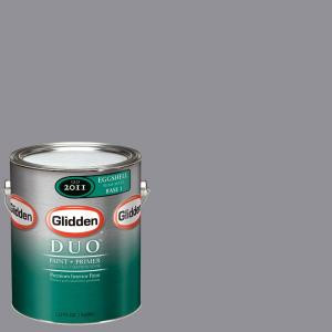 Glidden Team Colors 1-gal. #NFL-104C NFL Philadelphia Eagles Silver  Eggshell Interior Paint and Primer 